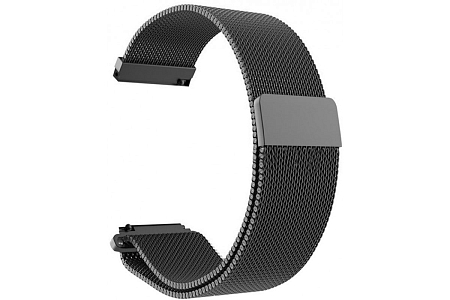 Миланский сетчатый браслет для Amazfit Bip Metal Black