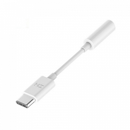 Адаптер USB-C/Jack 3.5mm ZMI White