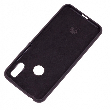 Накладка Silicone Case для Huawei P Smart 2019 (Черный)