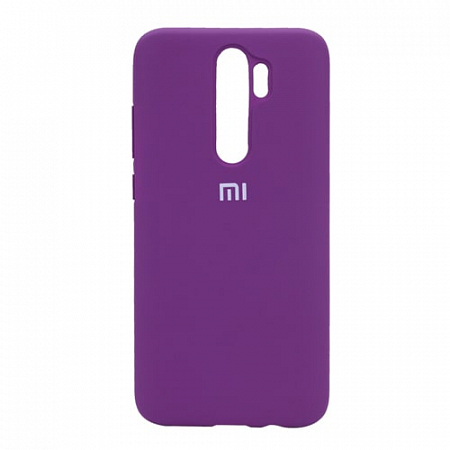 Накладка Silicone Case для Redmi Note 8 Pro Фиолетовый