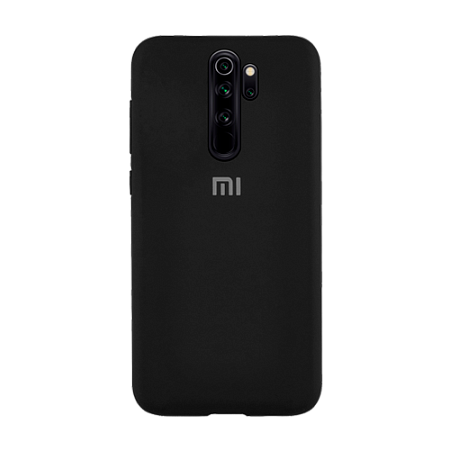 Накладка Silicone Case для Redmi Note 8 Pro (Черный)