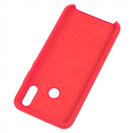 Накладка Silicone Case для Huawei P Smart 2019 (Красный)