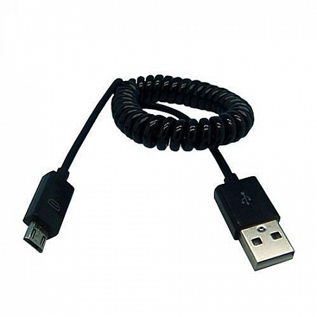 Кабель USB/Micro USB витой 2М 2А Black
