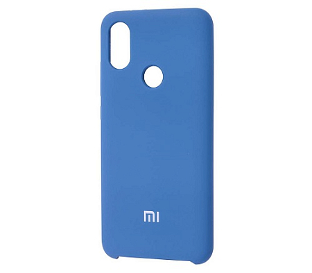 Накладка Silicone Case для Redmi 6 (Голубой)