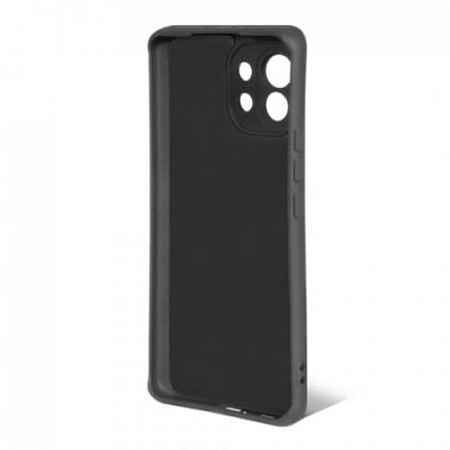 Накладка Silicon Microfiber DF для Mi 11 Черная