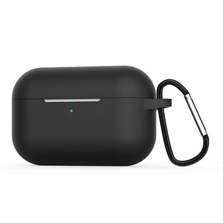 Силиконовый чехол для AirPods Pro (Черный)