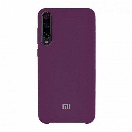 Накладка Silicone Case для Mi A3 Фиолетовый