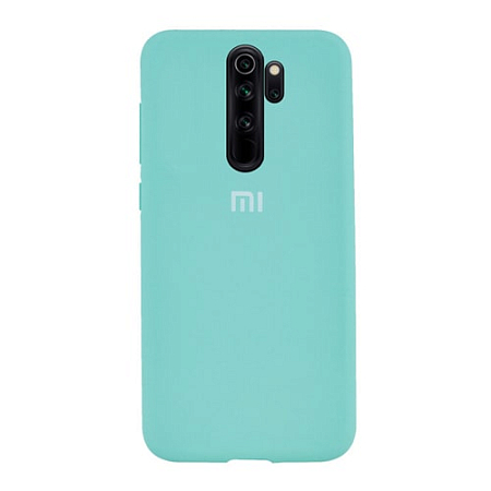 Накладка Silicone Case для Redmi Note 8 Pro Бирюзовый