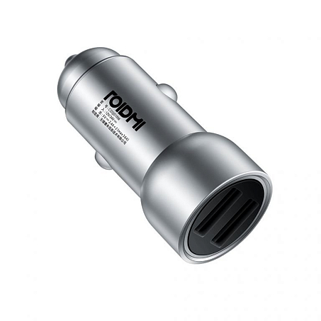 АЗУ Roidmi Car Charger 2USB 3,6A Silver (CDQ01RM)