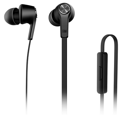 Наушники Mi Piston Colorful Edition Black (Плоский провод)