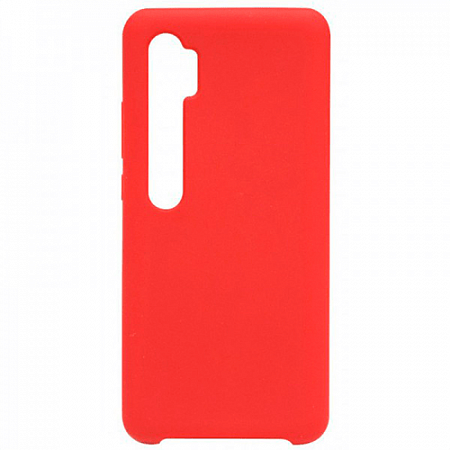 Накладка Silicone Case для Mi 10 Lite (Красный)