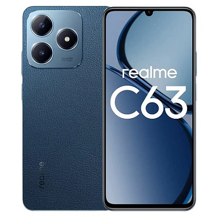 Realme C63 6/128GB Leather Blue
