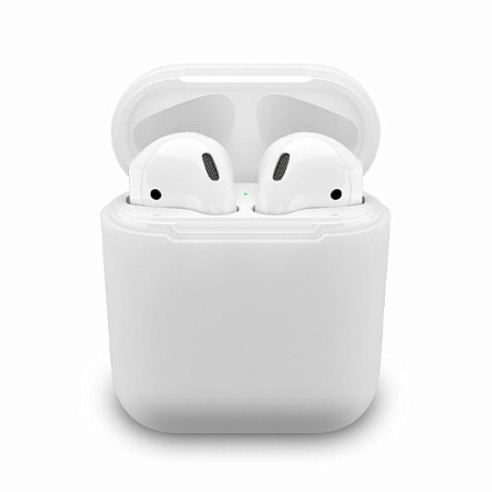 Силиконовый чехол для AirPods Белый