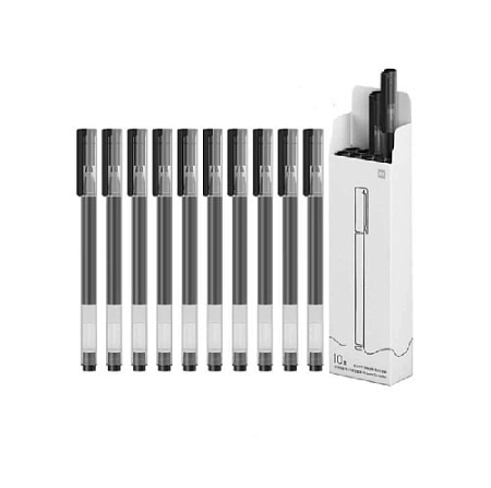 Набор гелевых ручек Mi High-capacity Ink Gel Pen (10шт) Black