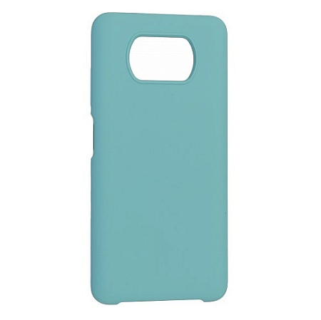 Накладка Silicone Case для Poco X3/X3 Pro (Бирюзовый)