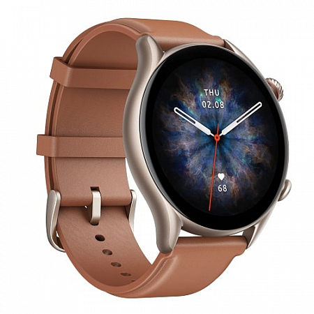 Умные часы Amazfit GTR 3 Pro 46mm Brown Leather (A2040)