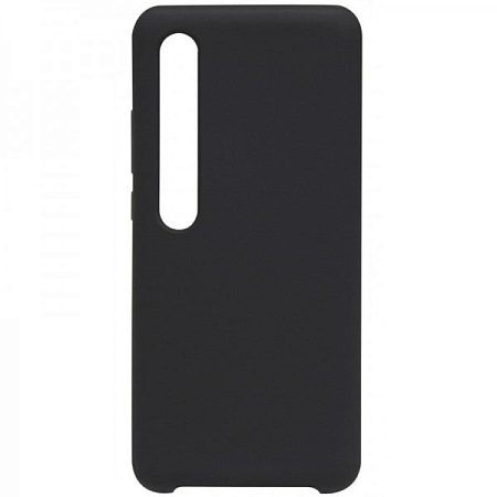 Накладка Silicone Case для Mi 10 (Черный)