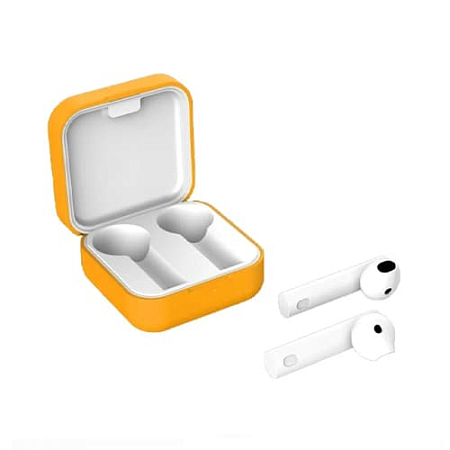 Силиконовый чехол для Redmi AirDots Air 2 SE Оранжевый