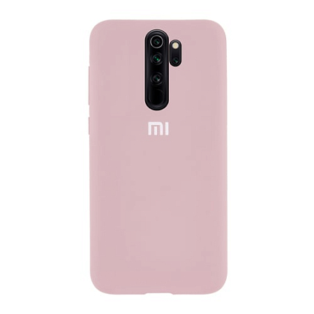 Накладка Silicone Case для Redmi Note 8 Pro Светло-розовый