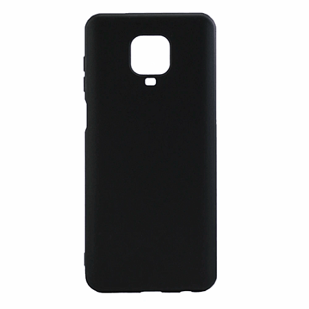 Накладка Silicone Case для Redmi Note 9S/Note 9 Pro (Черный)