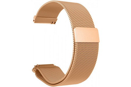 Миланский сетчатый браслет для Amazfit Bip Metal Gold (Магнитный замок)