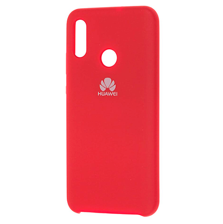 Накладка Silicone Case для Huawei Y6 2019 (Красный)